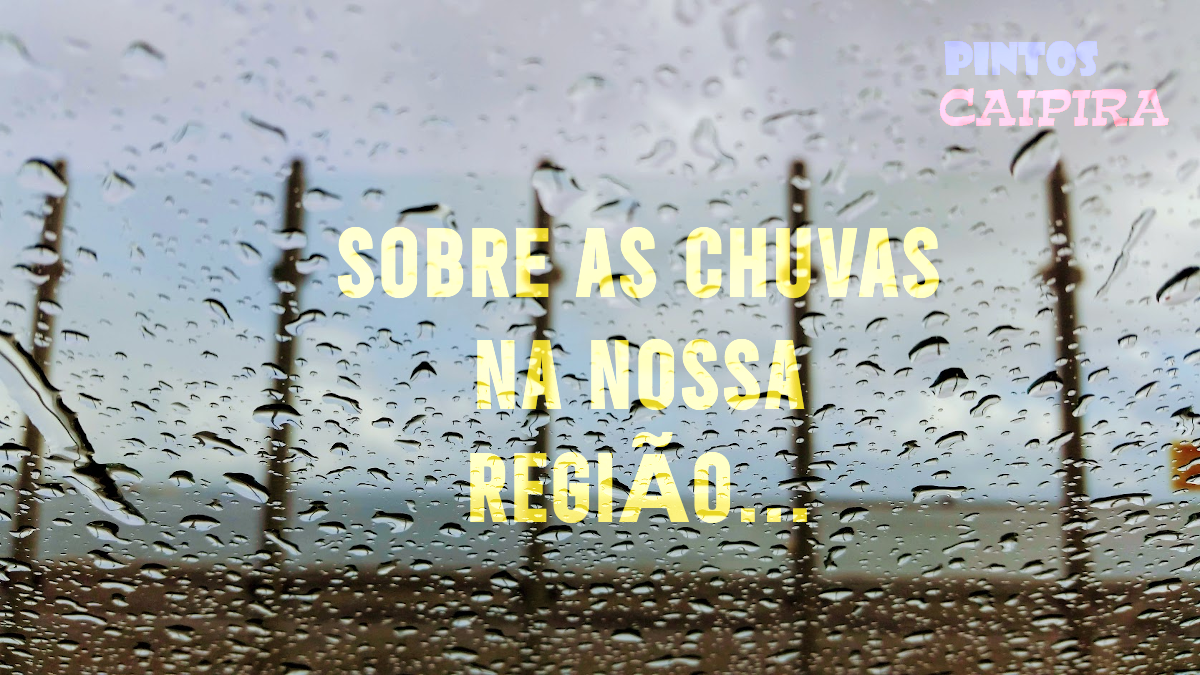 Chuva na Região da Bahia